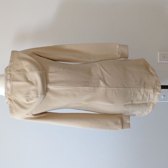 Manière de Voir Long-Sleeve Hooded Lace Up  Top - Picture 3 of 15